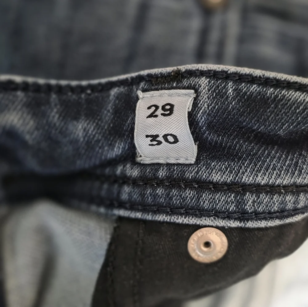 Jack & Jones Mike Jeans Mens 29x30 Comfort Fit Indigo Knit Button Fly Turkey A2 - Picture 7 of 14